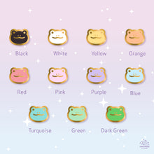 Load image into Gallery viewer, Frog Mini Enamel Pin