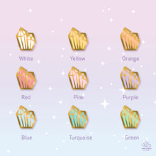 Load image into Gallery viewer, Crystal Mini Enamel Pin