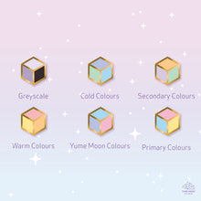 Charger l'image dans la visionneuse de la galerie, Pastel Cube Mini Enamel Pin