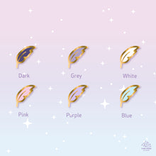 Load image into Gallery viewer, Feather Mini Enamel Pin