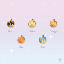 Load image into Gallery viewer, Flames Mini Enamel Pin