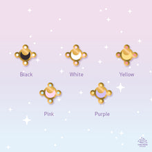 Charger l'image dans la visionneuse de la galerie, Moon brooch Mini Enamel Pin