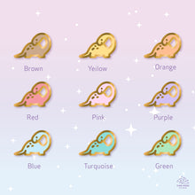 Charger l'image dans la visionneuse de la galerie, Veggiesaurus Dinosaur Mini Enamel Pin