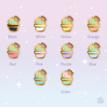 Load image into Gallery viewer, Potted Cactus Mini Enamel Pin
