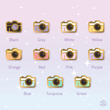 Load image into Gallery viewer, Camera Mini Enamel Pin