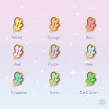 Load image into Gallery viewer, Lobed Leaf Mini Enamel Pin