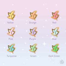 Charger l'image dans la visionneuse de la galerie, Pointed Leaf Mini Enamel Pin