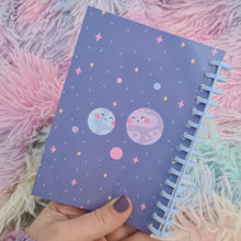 Load image into Gallery viewer, Cute Planets A6 Reusable Sticker Book