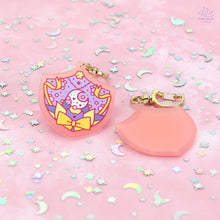 Load image into Gallery viewer, Princess Kaguya Shield Pink Frosted Acrylic Charm