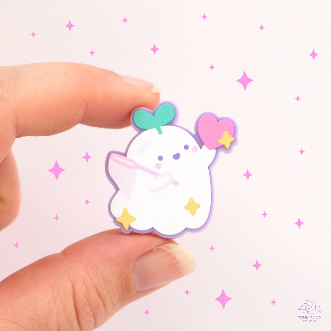 Catching Love Sprout Ghostie Magnet