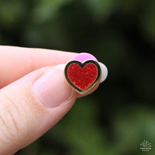 Charger l'image dans la visionneuse de la galerie, Glitter Heart Mini Enamel Pin