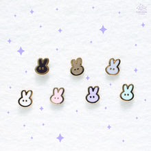 Load image into Gallery viewer, Bunny Mini Enamel Pin