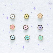 Load image into Gallery viewer, Flower Mini Enamel Pin