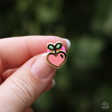 Load image into Gallery viewer, Ghostie Heart Seed Mini Enamel Pin