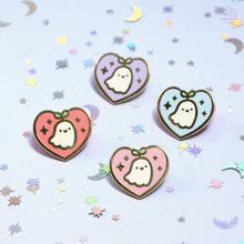 Load image into Gallery viewer, I Love Sprout Ghosties Enamel Pin