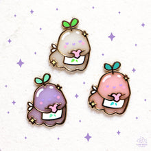 Load image into Gallery viewer, Self Love - Sprout Ghostie Enamel Pin