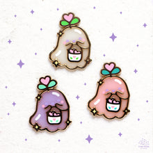 Load image into Gallery viewer, Blooming Love - Sprout Ghostie Enamel Pin