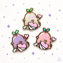 Load image into Gallery viewer, Giving Love - Sprout Ghostie Enamel Pin