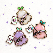 Load image into Gallery viewer, Celebrating Love - Sprout Ghostie Enamel Pin