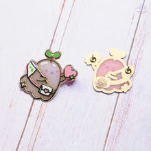 Load image into Gallery viewer, Catching Love - Sprout Ghostie Enamel Pin