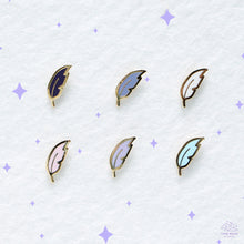 Load image into Gallery viewer, Feather Mini Enamel Pin