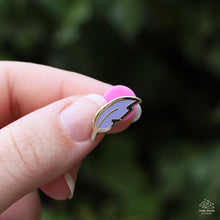 Load image into Gallery viewer, Feather Mini Enamel Pin