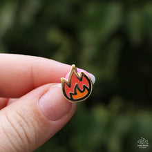 Load image into Gallery viewer, Flames Mini Enamel Pin