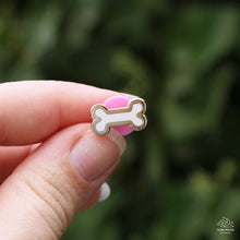 Load image into Gallery viewer, Bone Mini Enamel Pin
