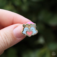 Load image into Gallery viewer, Ghostie Lovers Mini Enamel Pin