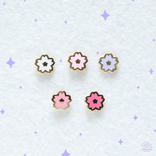 Load image into Gallery viewer, Sakura Flower Mini Enamel Pin