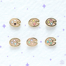 Charger l'image dans la visionneuse de la galerie, Paint Palette Mini Enamel Pin