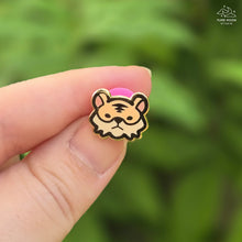 Load image into Gallery viewer, Tiger Mini Enamel Pin