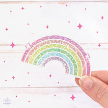 Load image into Gallery viewer, Rainbow Holographic Glitters Sticker