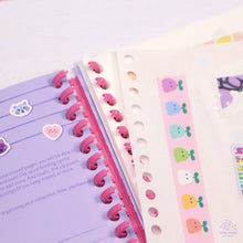 Load image into Gallery viewer, Collecting Cute Things A6 Reusable Sticker Book