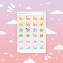 Load image into Gallery viewer, Parakeet Emotions Sticker Sheet