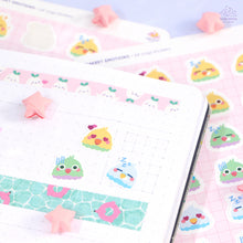 Load image into Gallery viewer, Parakeet Emotions Sticker Sheet