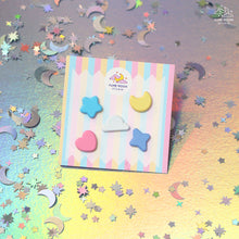 Charger l'image dans la visionneuse de la galerie, 'Yume' Set of 5 Tiny Dyed Enamel Pin