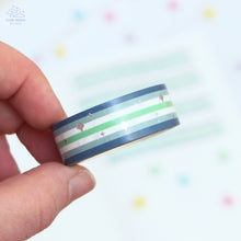 Load image into Gallery viewer, Agender Pride Foil Washi Tape