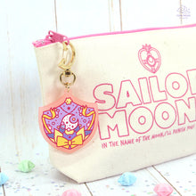 Load image into Gallery viewer, Princess Kaguya Shield Pink Frosted Acrylic Charm
