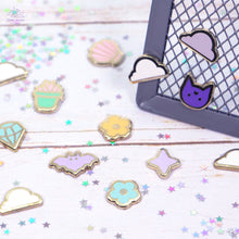 Load image into Gallery viewer, Mini Enamel Magnets - random set of 4