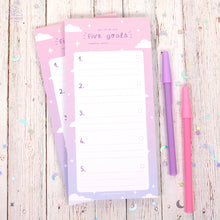 Load image into Gallery viewer, 'Five goals' notepad