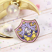 Load image into Gallery viewer, Princess Kaguya Shield Enamel Pin