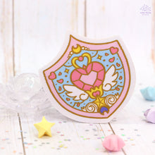 Load image into Gallery viewer, Heart Shield Woven Patch