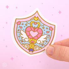 Load image into Gallery viewer, Heart Shield Woven Patch
