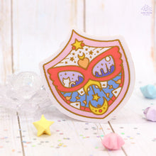 Load image into Gallery viewer, Red Mask Shield Woven Patch