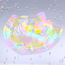 Load image into Gallery viewer, Moon Shield Suncatcher Window Decal