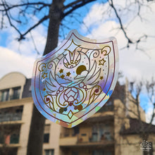 Charger l'image dans la visionneuse de la galerie, Moon Shield Suncatcher Window Decal