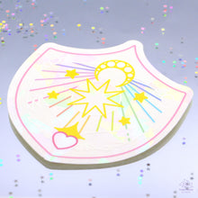 Load image into Gallery viewer, Star Shield Suncatcher Window Decal