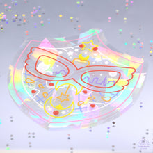 Charger l'image dans la visionneuse de la galerie, Red Mask Shield Suncatcher Window Decal