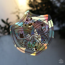 Load image into Gallery viewer, Red Mask Shield Suncatcher Window Decal